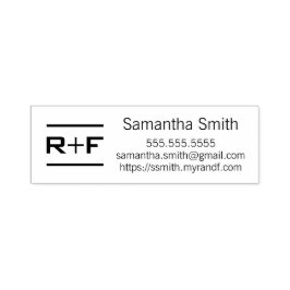 R+F Info-Briefmarke Permastempel