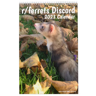 r/ferrets Calendrier 2023