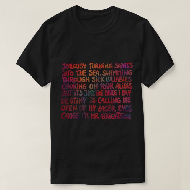 r hellsiger Klassischer T - Shirt (Design vorne)