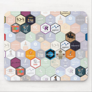 R Hex Mousepad