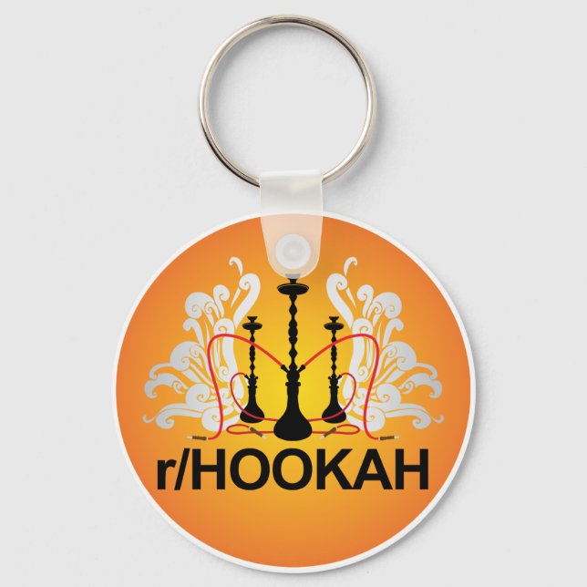 r/Hookah-Schlüsselanhänger Schlüsselanhänger (Vorderseite)