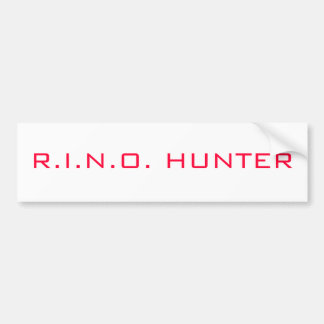 R.I.N.O. JÄGER AUTOAUFKLEBER