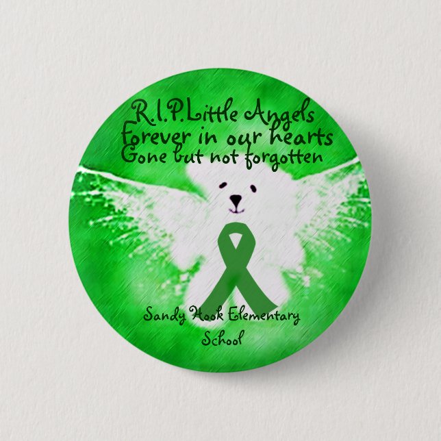 R.I.P.Angels von Sandy Hooks Elemtary School_Butto Button (Vorderseite)
