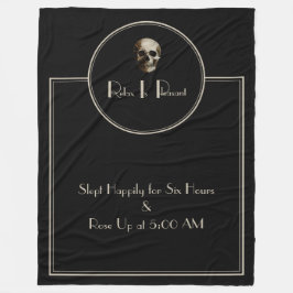 R.I.P. Fleece Blanket - Gemütlich als Afterlife!