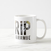 R.I.P Harambe Tasse