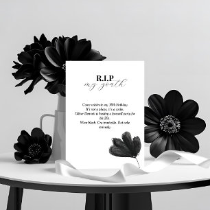 R.I.P. My Youth 30th Birthday Invitation