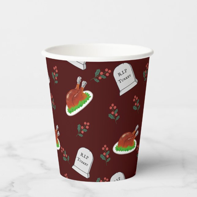 R.I.P Weihnachts-Party-Cups - Stil 3 Pappbecher (Vorderseite)