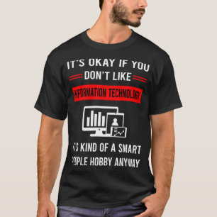 R Intelligente Menschen - Informationstechnologie T-Shirt