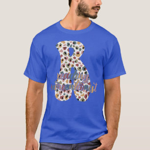 R ist für das Lesen Interventionist Vintag zurück T-Shirt