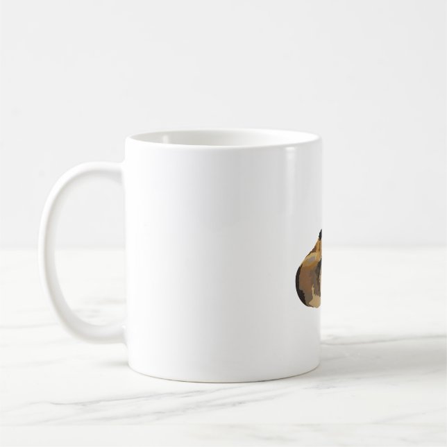 R ist für Red Wolf Kaffeetasse (Links)