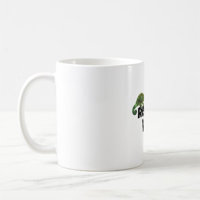R ist für Reptile Vet Kaffeetasse (Links)