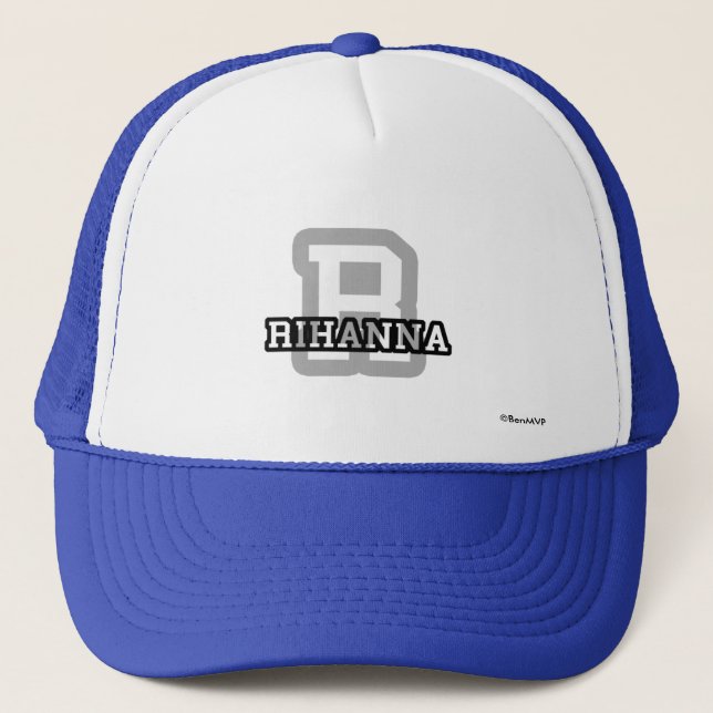 R ist für Rihanna Truckerkappe (Vorderseite)