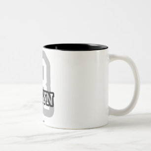 R ist für Robyn Zweifarbige Tasse