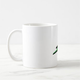 R ist für Rose Ringed Parakeet Kaffeetasse