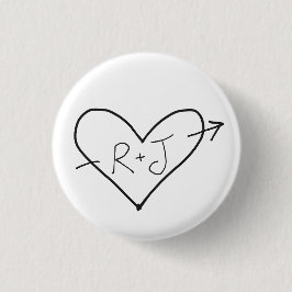 R+J Romeo und Julia Button