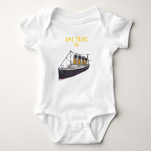 R.M.S. TITANISCH - Säuglings-Strampler Baby Strampler