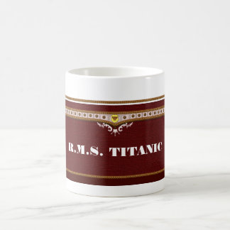 R.M.S. TITANISCHE Erinnerungsschale Kaffeetasse
