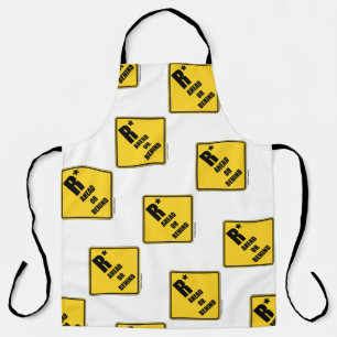 R-Sterne-Warnschild nach vorne oder hinten Schürze