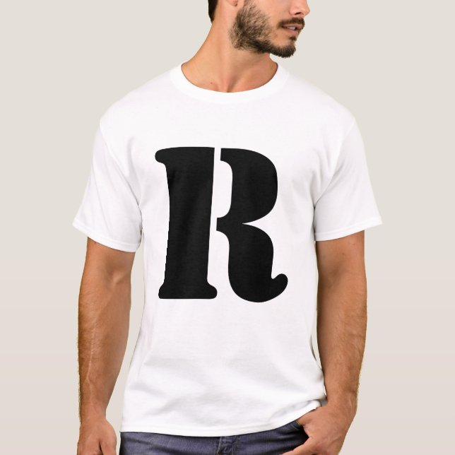 R T-Shirt (Vorderseite)