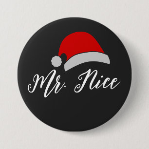r und mrs Geschenke personalisierte Weihnachten Button