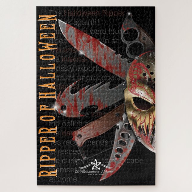 R. von H. Ripper of Halloween (Vertikal)
