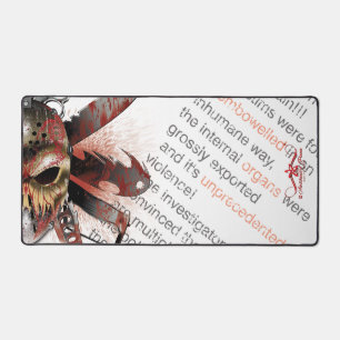 R. von H. Ripper of Halloween Schreibtischunterlage