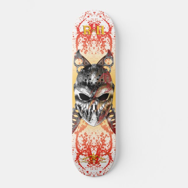 R. von H. Ripper of Halloween Skateboard (Vorderseite)