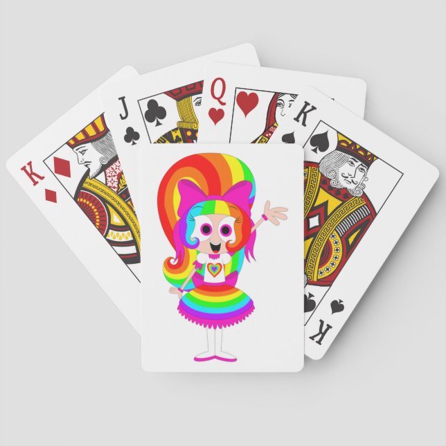 Ra1nb0wk1tty101 Spielkarten (Rückseite)