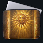 Ra – Ägyptischer Sonnengott´1 Laptopschutzhülle<br><div class="desc">Ra ist der Sonnengott der alten ägyptischen Mythologie und gilt als einer der wichtigsten Götter sowie als Schöpfer der Welt.</div>