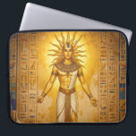 Ra – Ägyptischer Sonnengott´2 Laptopschutzhülle<br><div class="desc">Ra ist der Sonnengott der alten ägyptischen Mythologie und gilt als einer der wichtigsten Götter sowie als Schöpfer der Welt.</div>
