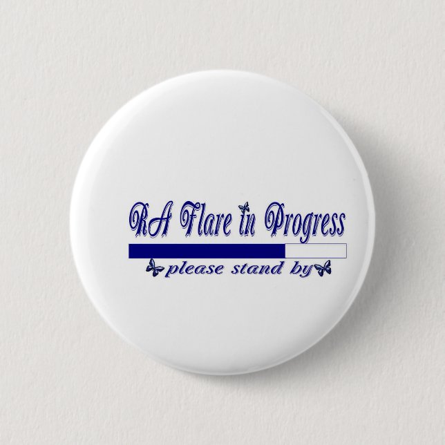 RA Aufflackern laufend Button (Vorderseite)