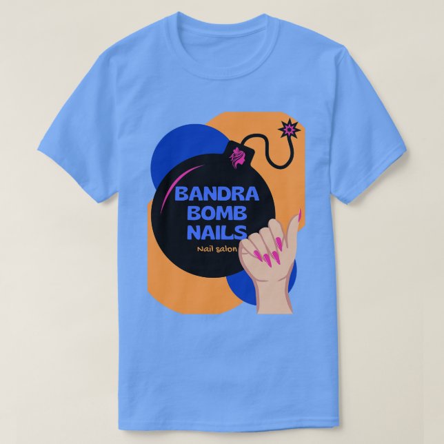 RA BOMB NAILS T-Shirt (Design vorne)