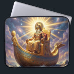 Ra – Egyptian Sun God´5 Laptopschutzhülle<br><div class="desc">Ra is the sun god in ancient Egyptian mythology and one of the most important deities.</div>