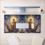 Ra – Egyptian Sun God´5 Schreibtischunterlage<br><div class="desc">Ra is the sun god in ancient Egyptian mythology and one of the most important deities.</div>