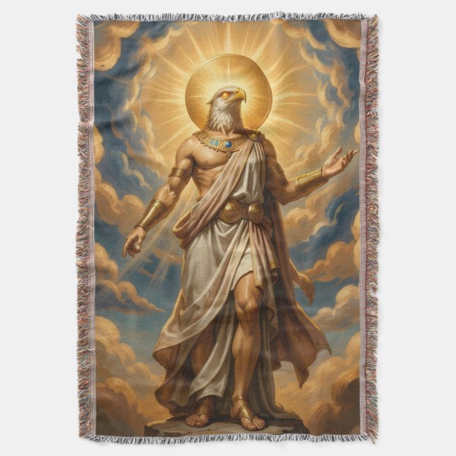 Ra – Egyptian Sun God Decke (Vorderseite Vertikal)