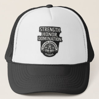 RA Fitness "Stärke". Ehre. Vorherrschaft." T. Hat Truckerkappe
