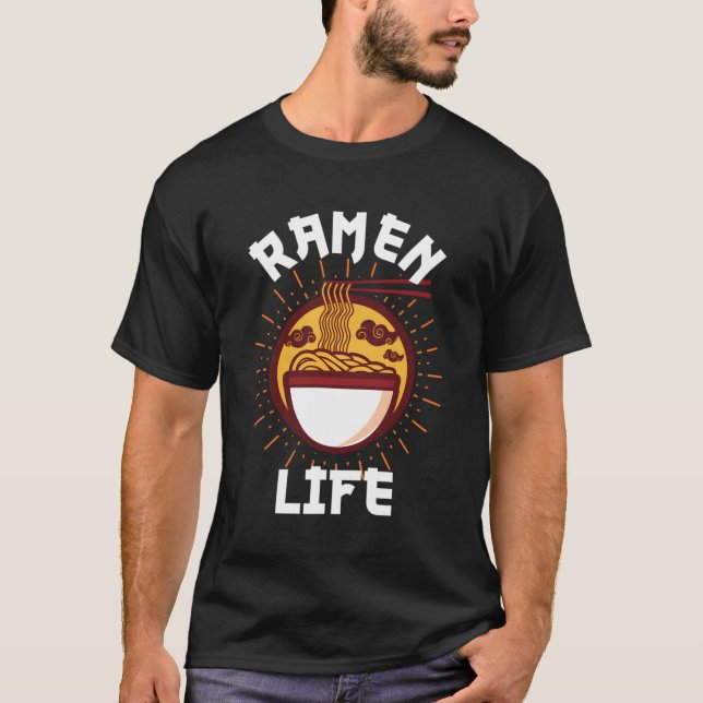 Ra für japanische Nudeln Japan T-Shirt (Vorderseite)