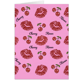 RAB Rockabilly Cherry Kisses auf Pink