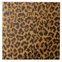 RAB Rockabilly Classic Leopard Print Tile