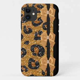 RAB Rockabilly Gold Leopardenprint Zucker Schädel Case-Mate iPhone Hülle