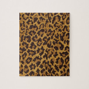 RAB Rockabilly Leopardenprint Braun Gold