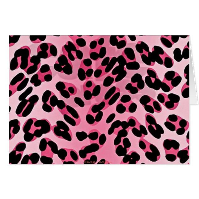 RAB Rockabilly Pink Cheetah Imprimer (Devant horizontal)