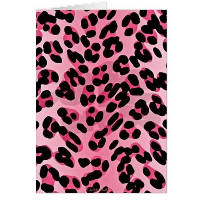 RAB Rockabilly Pink Cheetah Imprimer (Devant)
