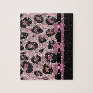 RAB Rockabilly Rosa Leopardenprint-Bandbögen