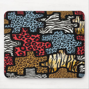 RAB Rockabilly Tierdruck-Puzzle Mousepad