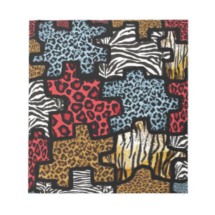 RAB Rockabilly Tierdruck-Puzzle Notizblock