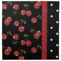 RAB Rockabilly Very Cherry Cherries Black