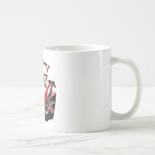 RAB Rockabilly Very Cherry Schuhe Kaffeetasse