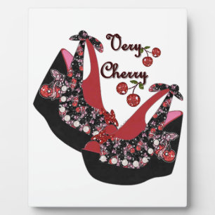 RAB Rockabilly Very Cherry Shoes Fotoplatte