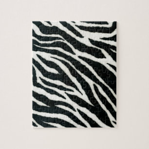 RAB Rockabilly Zebradruck Schwarz & Weiß